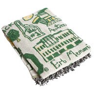 University of Oregon logos, Julia Gash design, Neil, Tapestry, Blanket